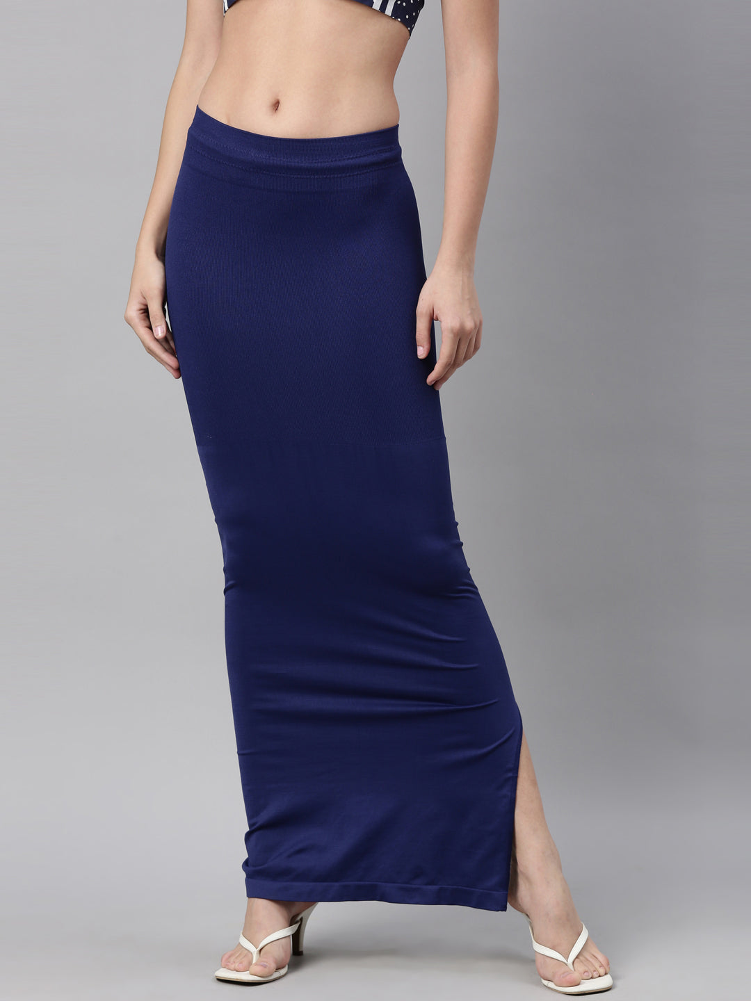 Womens Saree Shapewear - R Blue – Minelli