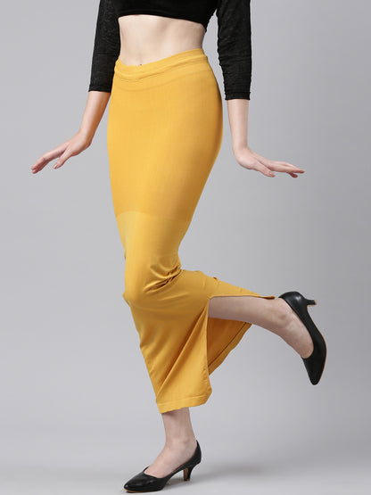 Womens Saree shapewear - Mustard