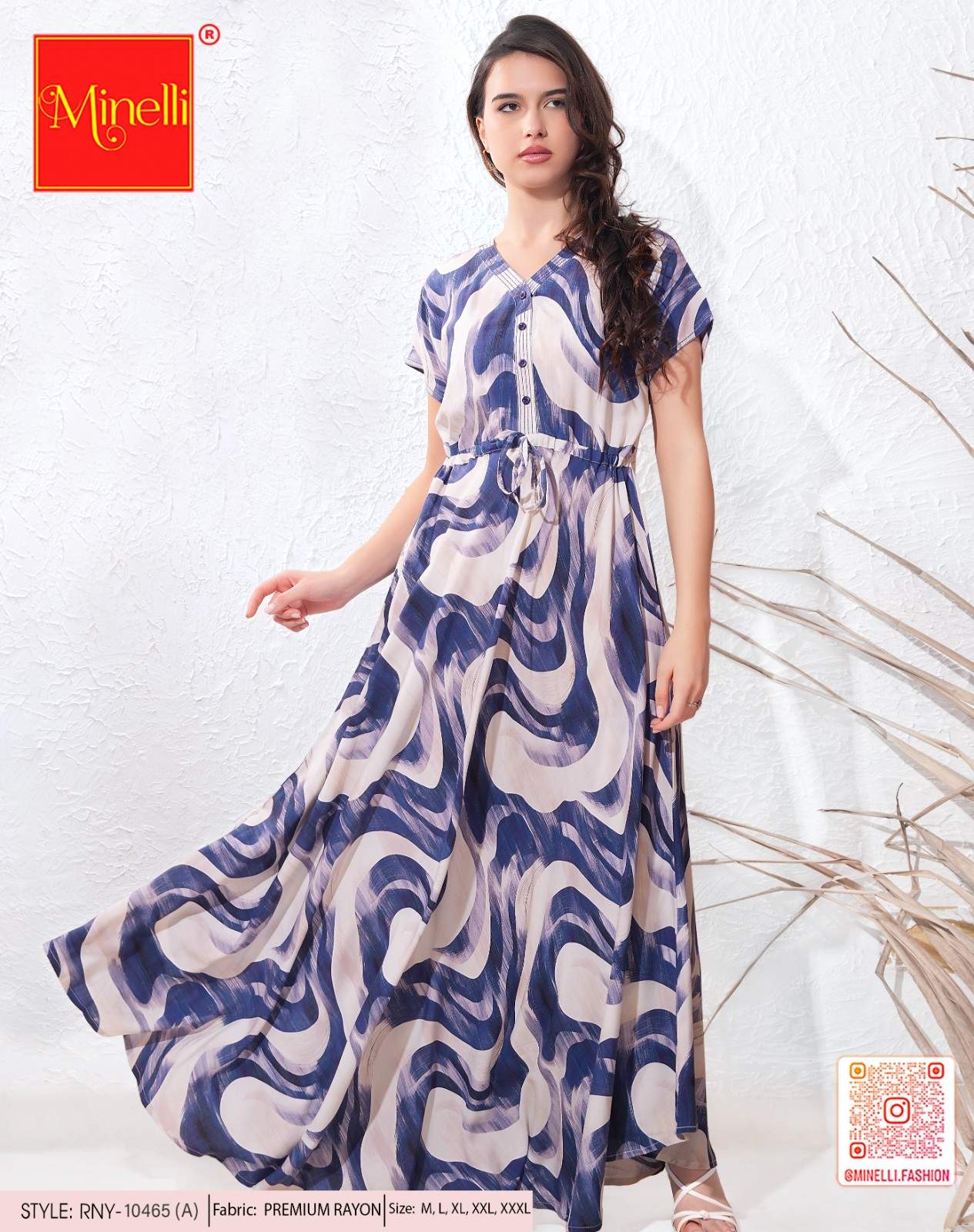 Wisteria Purple-Colored Premium Flare Gown