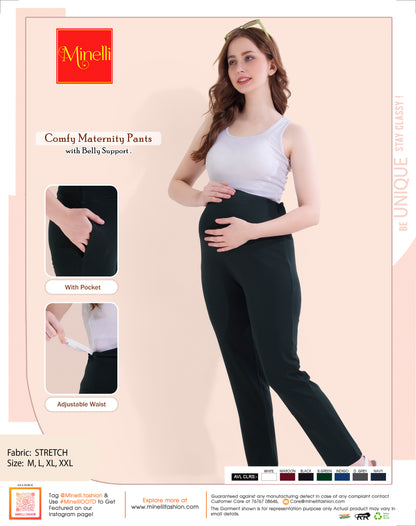 Womens Maternity Pant - Green