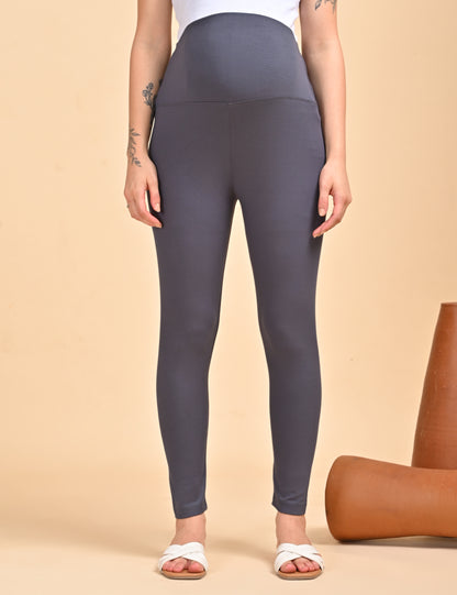 Womens Maternity Legging - Grey