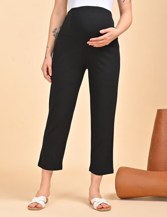 Womens Maternity Pant - Black