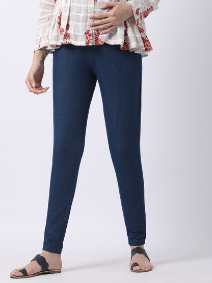 Womens Maternity Jegging - Indigo