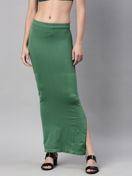 Womens Saree shapewear - Green