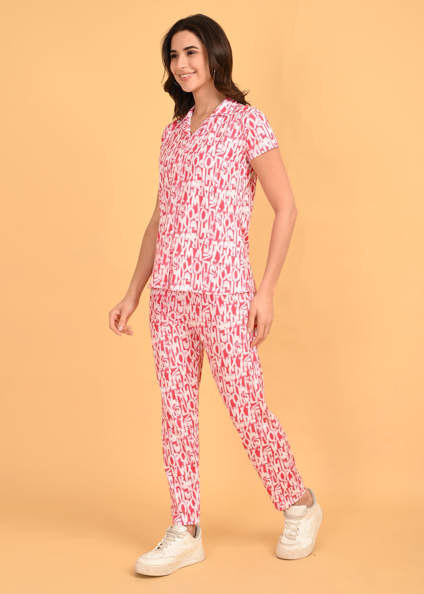 Womens Front Open Travel Wear - Fuchsia