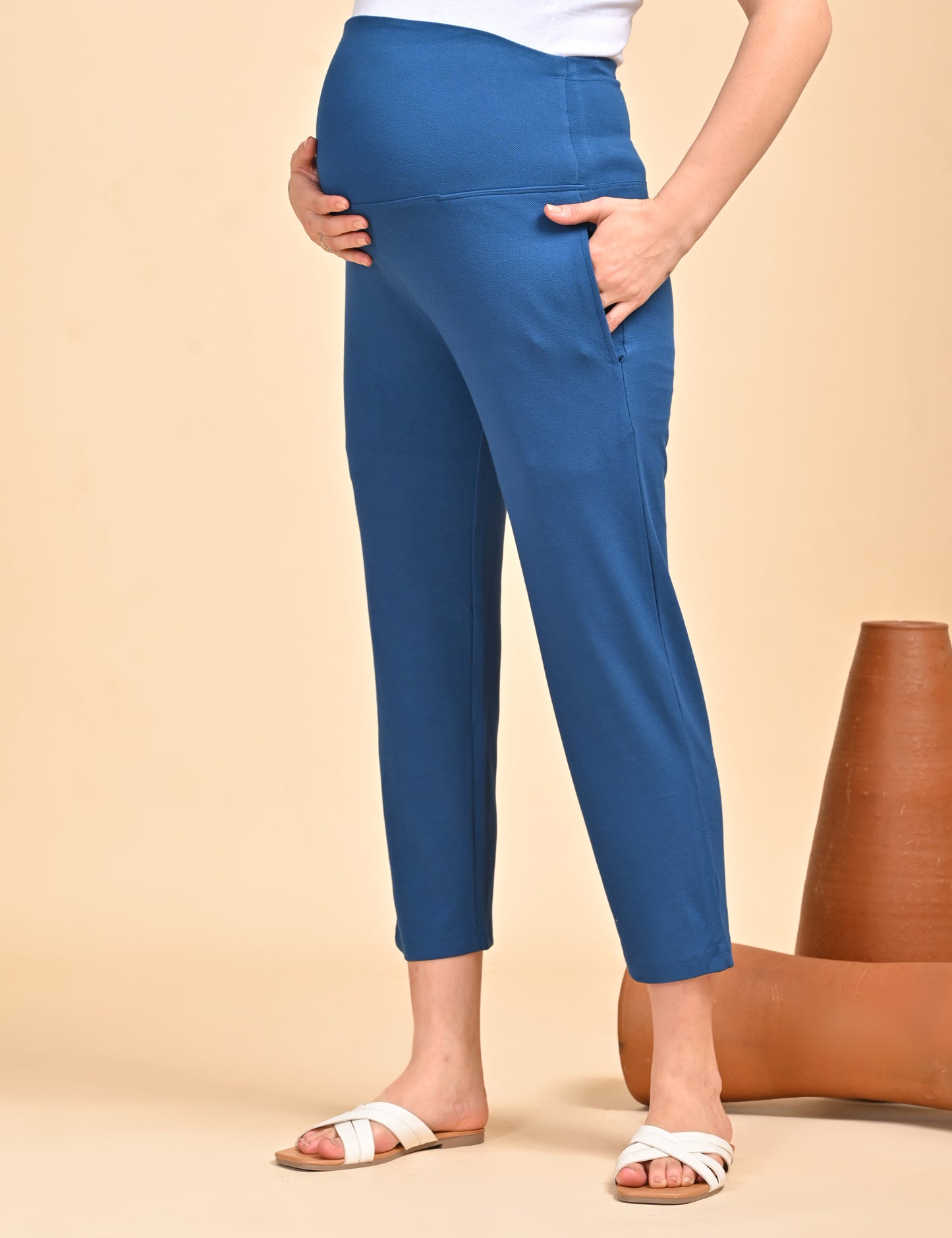 Womens Maternity Pant - Indigo