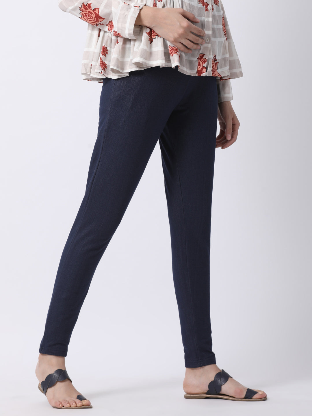 Womens Maternity Jegging - Navy Blue