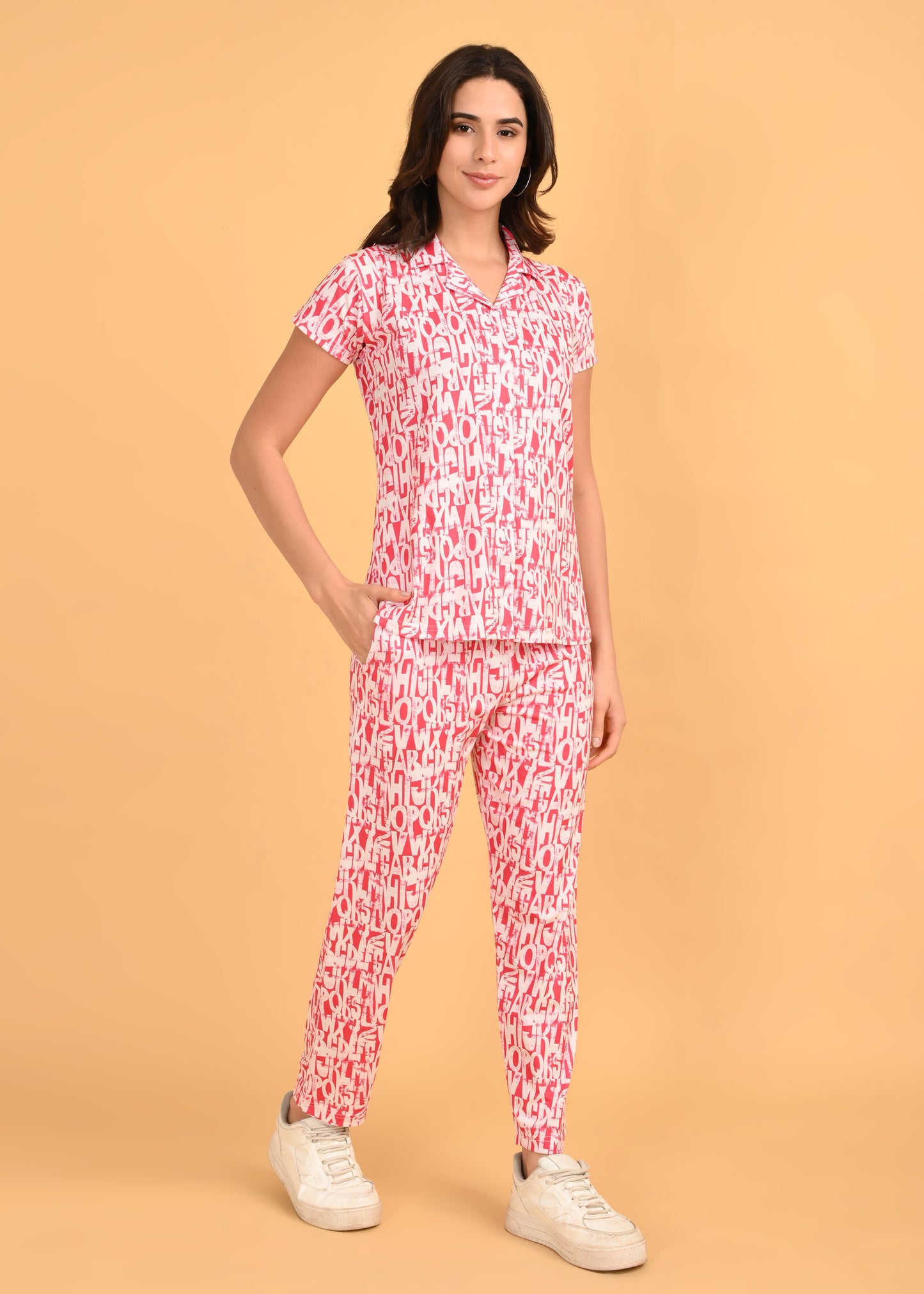 Womens Front Open Travel Wear - Fuchsia