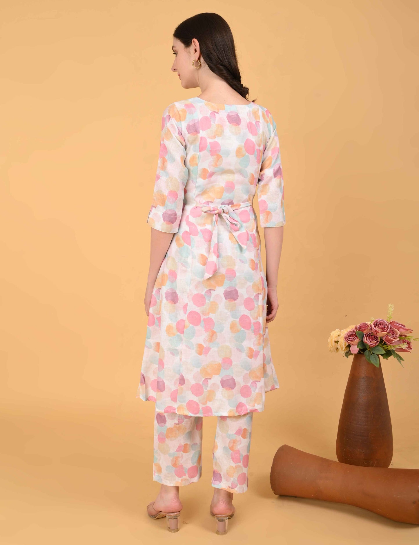 Womens Maternity Kurti Pant Set - Multi