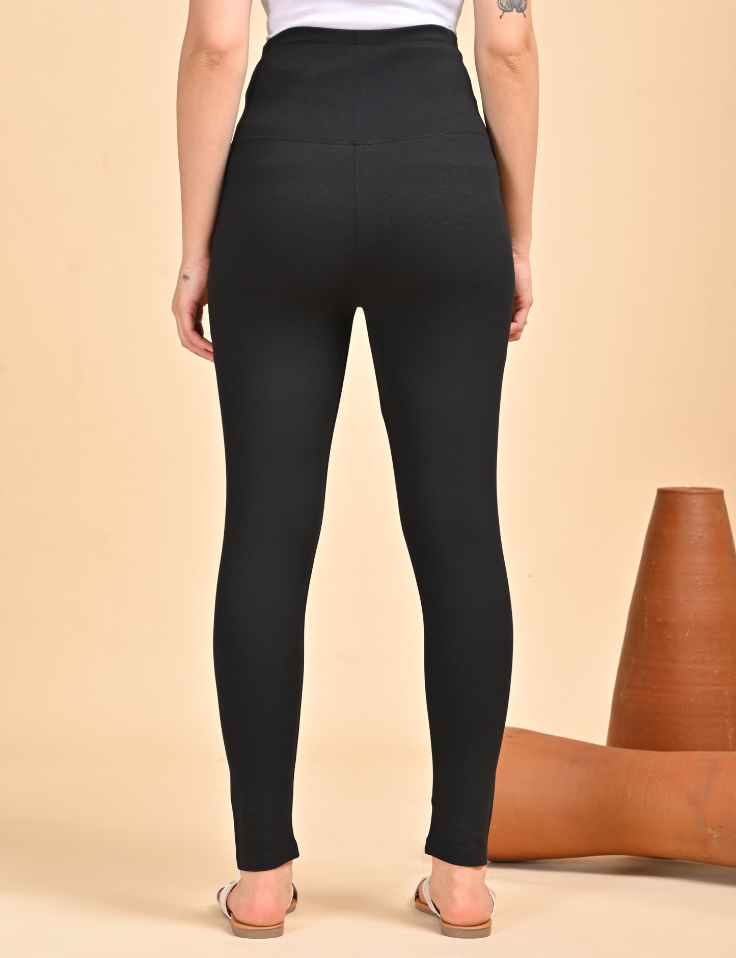 Womens Maternity Legging - Black