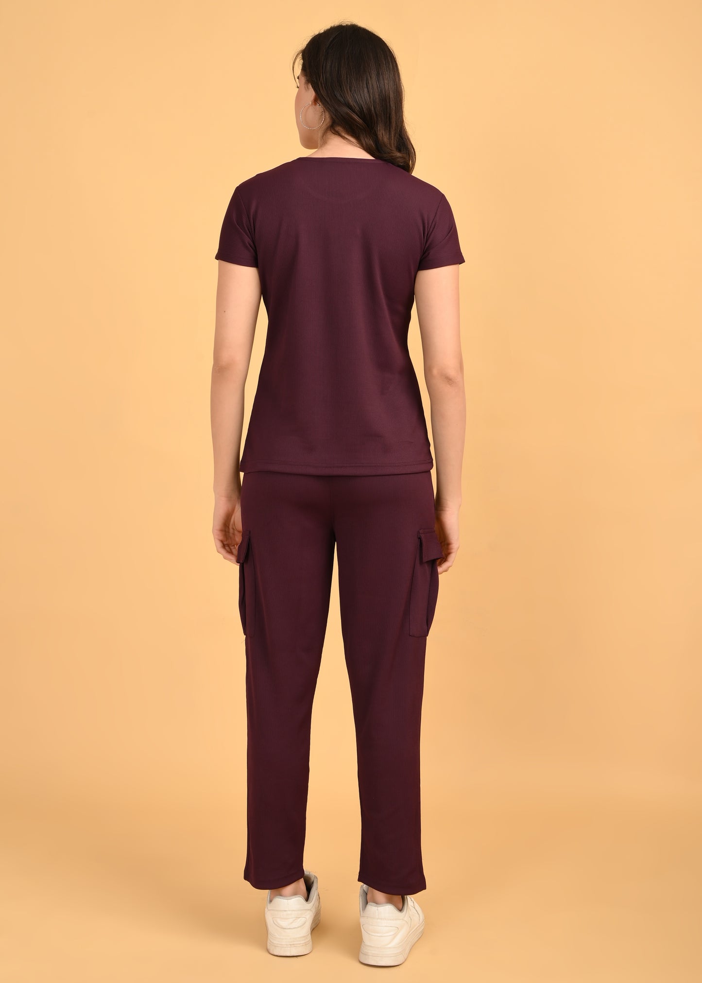 Womens Printed Travel Wear - Magenta