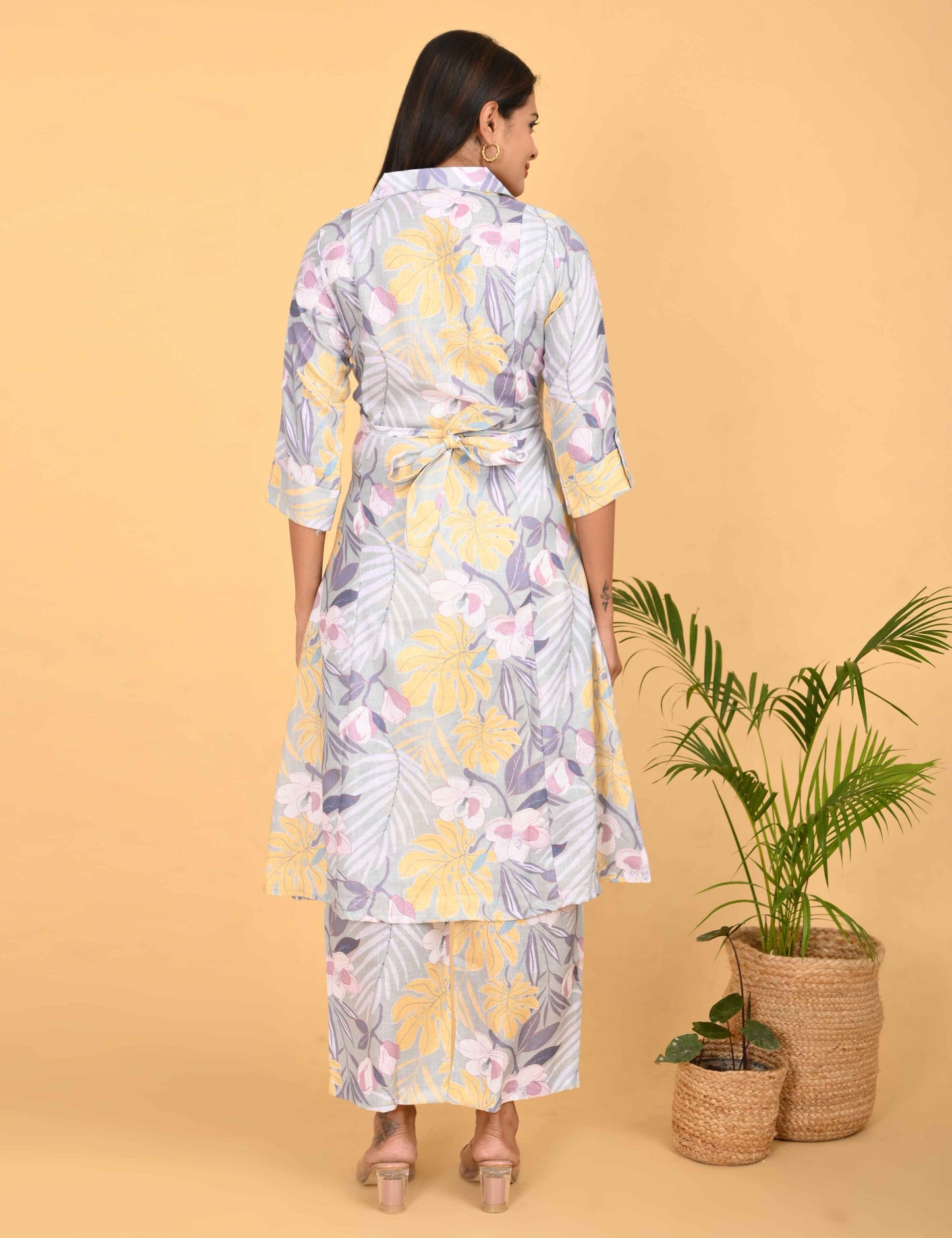 Womens Maternity Kurti Pant Set - Multi