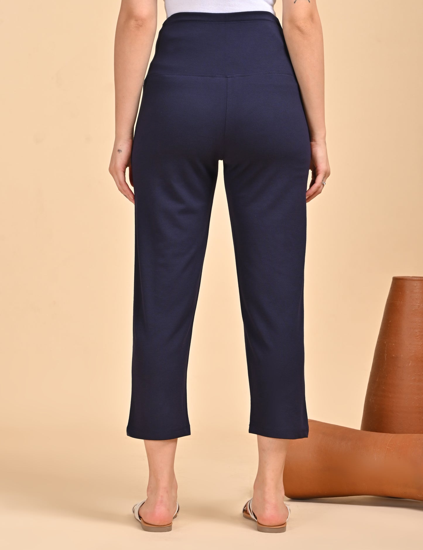 Womens Maternity Pant - Navy Blue