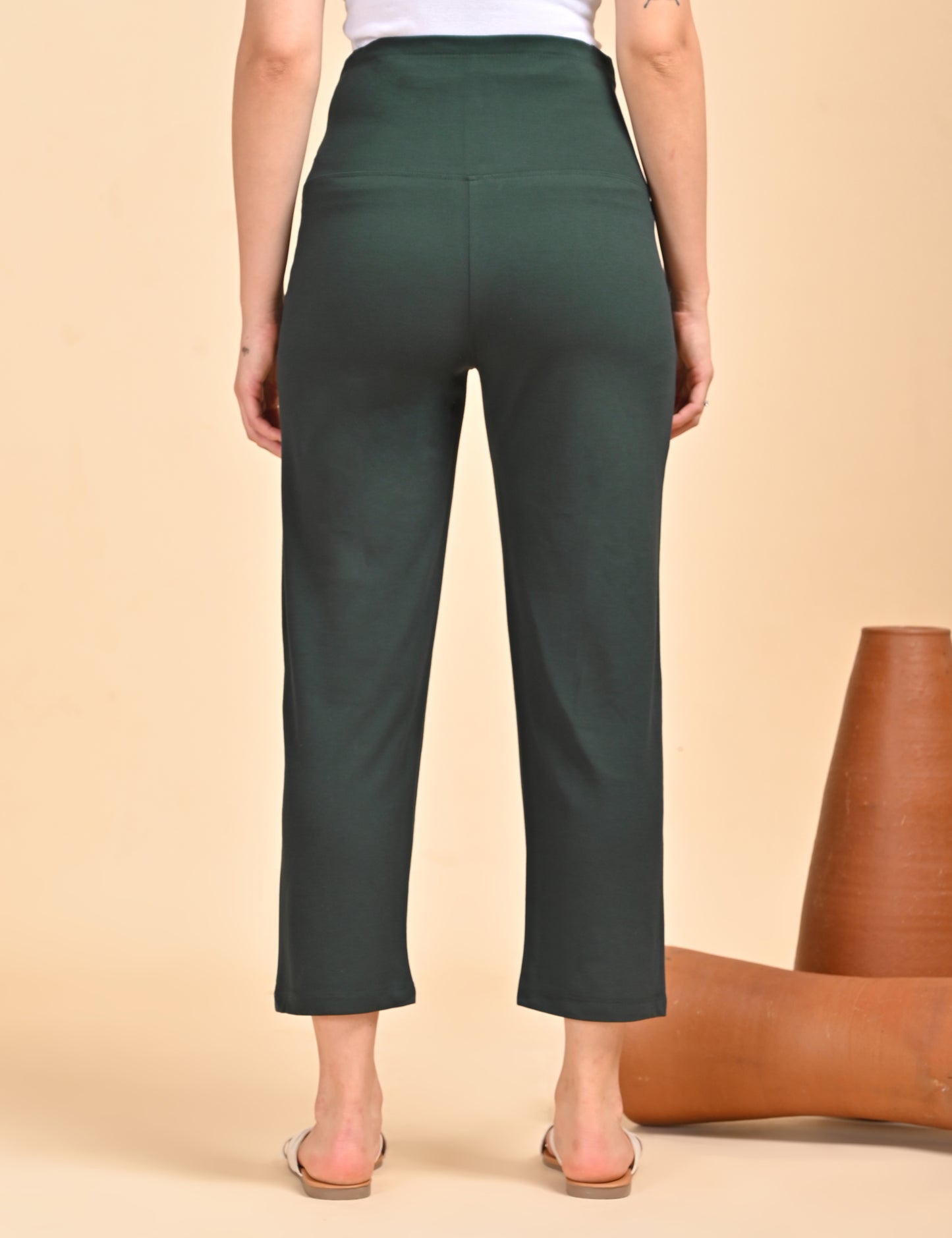 Womens Maternity Pant - Green