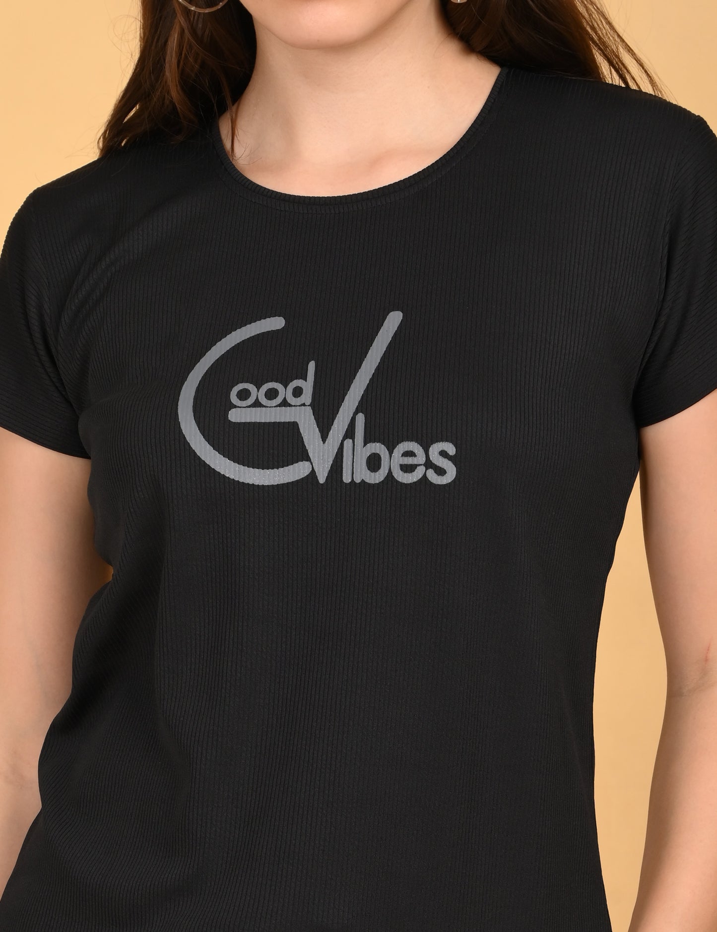 Womens Printed Travel Wear - Charcoal