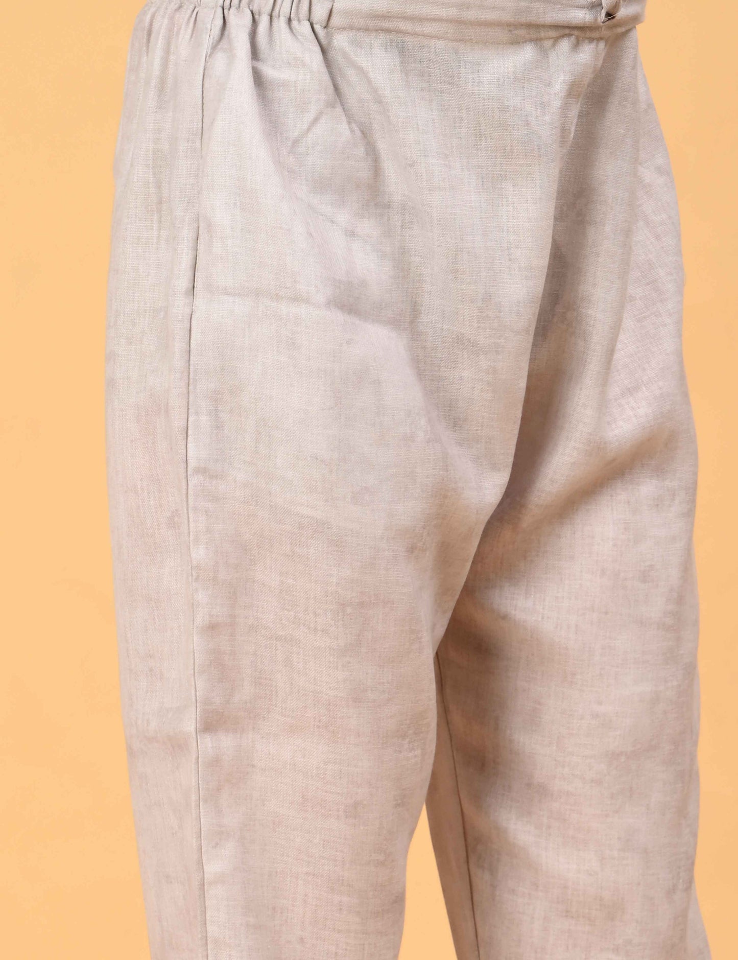 Womens Maternity Kurti Pant Set - Grey
