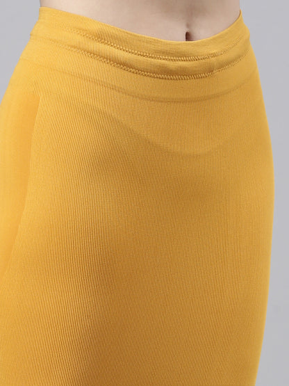 Womens Saree shapewear - Mustard