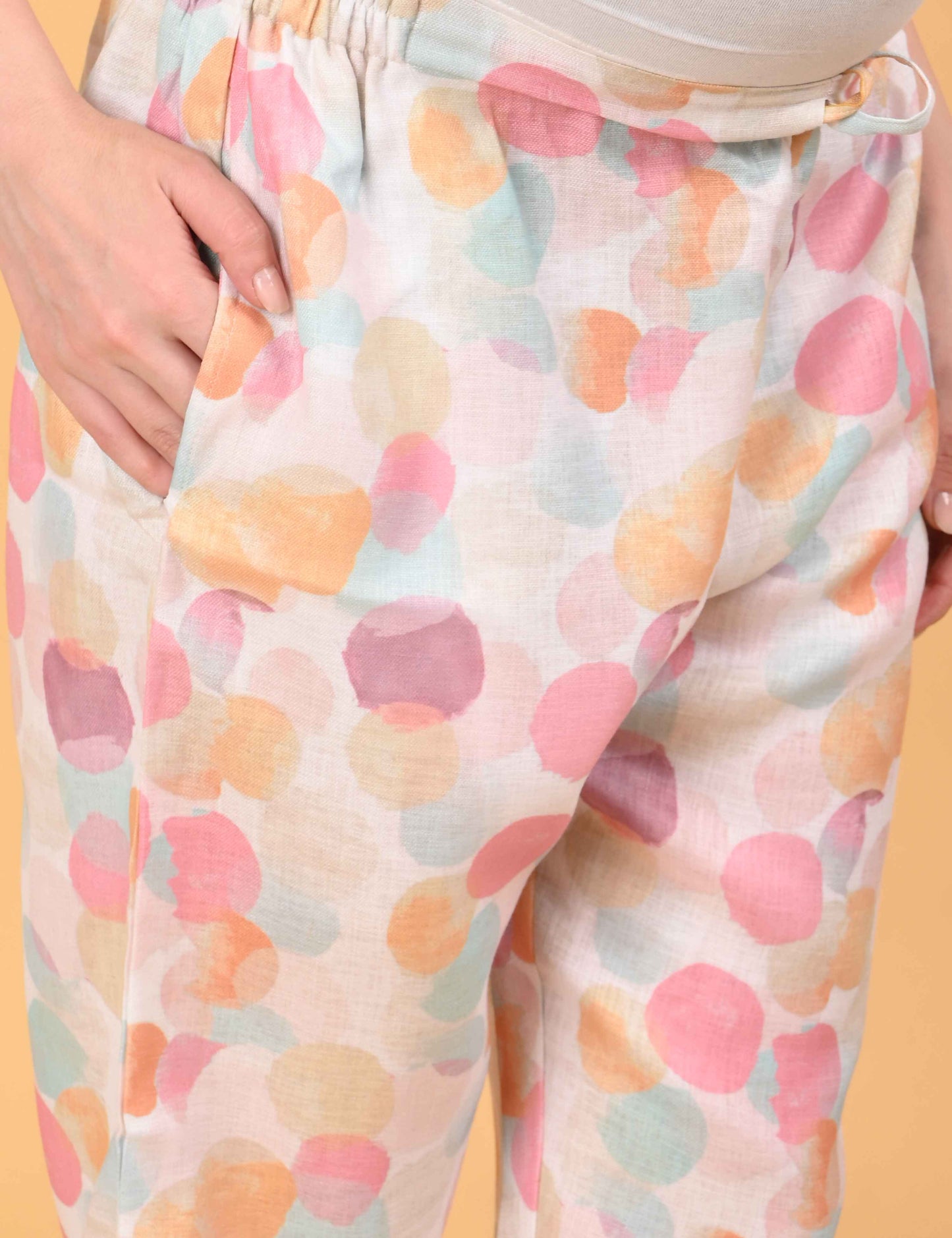 Womens Maternity Kurti Pant Set - Multi