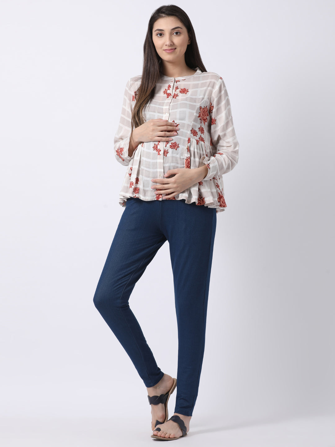 Womens Maternity Jegging - Indigo