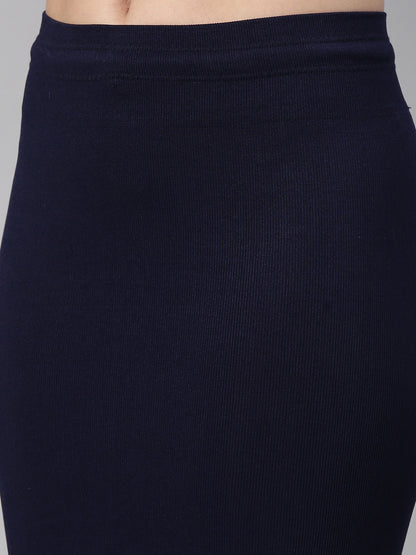 Womens Saree shapewear - Navy Blue