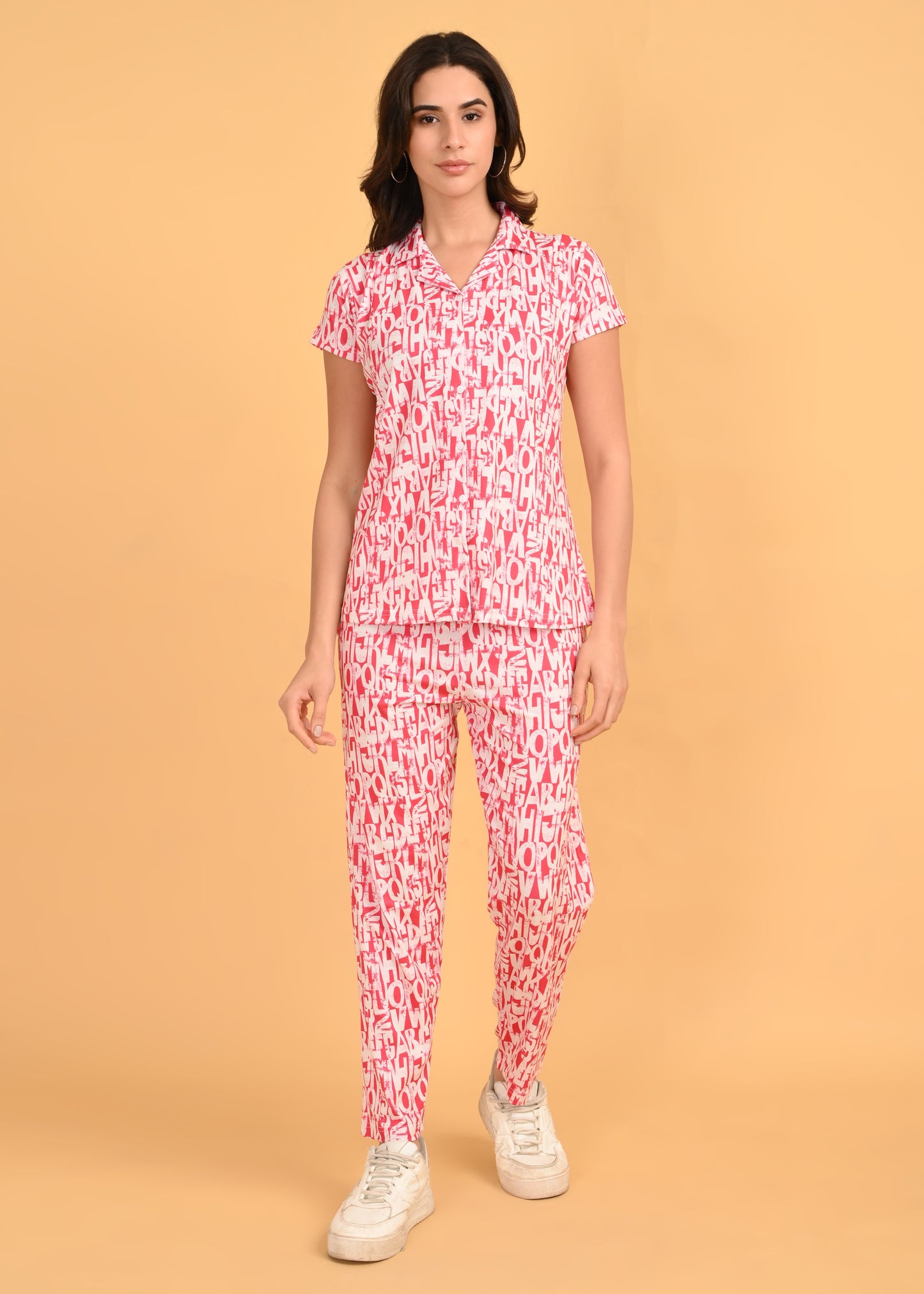 Womens Front Open Travel Wear - Fuchsia