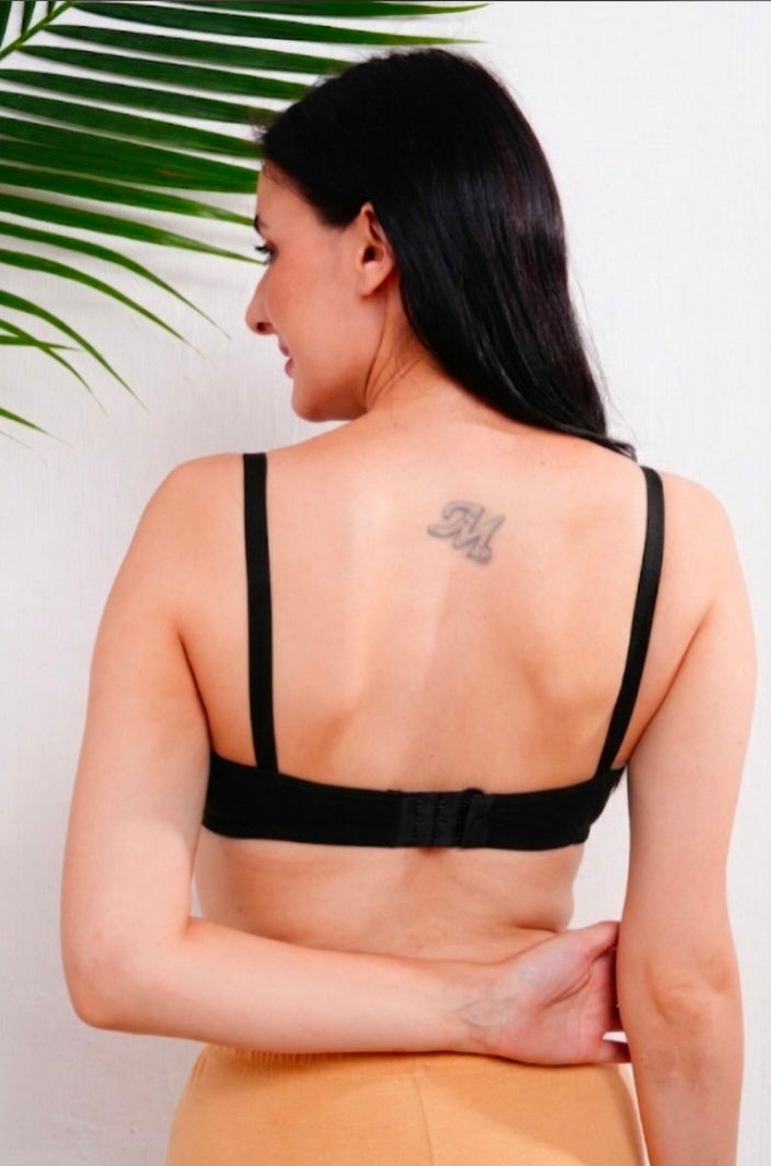 Womens Maternity & Nursing Bra (B CUP) - Black