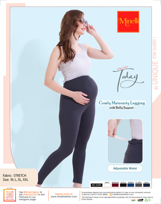 Womens Maternity Legging - Grey