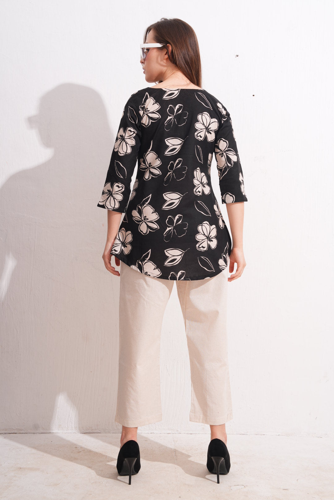 Thunder-Colored Printed Co-Ord Set