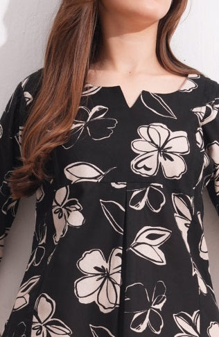 Thunder-Colored Printed Co-Ord Set