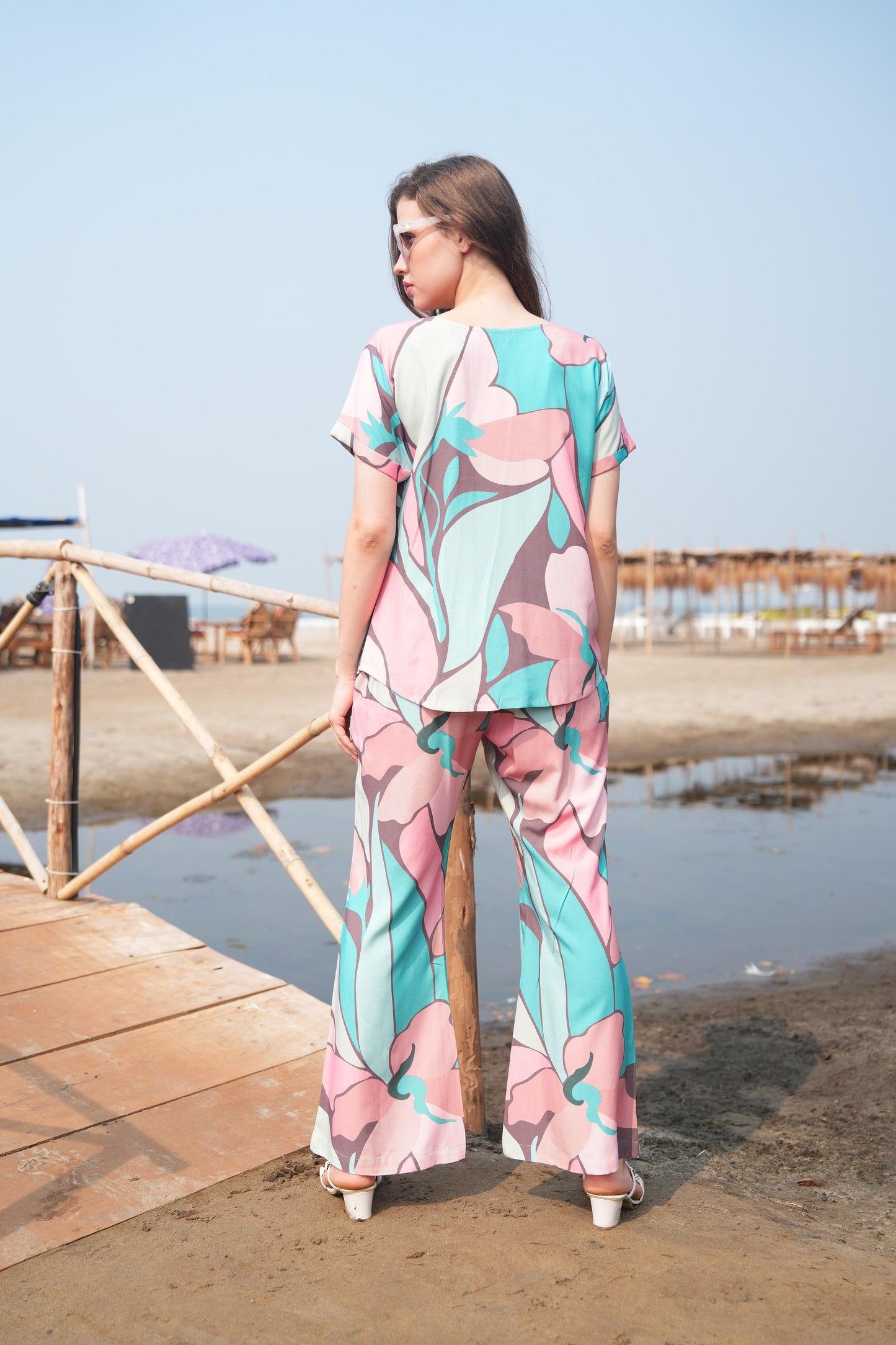 Multi-Colored Printed Co-Ord Set