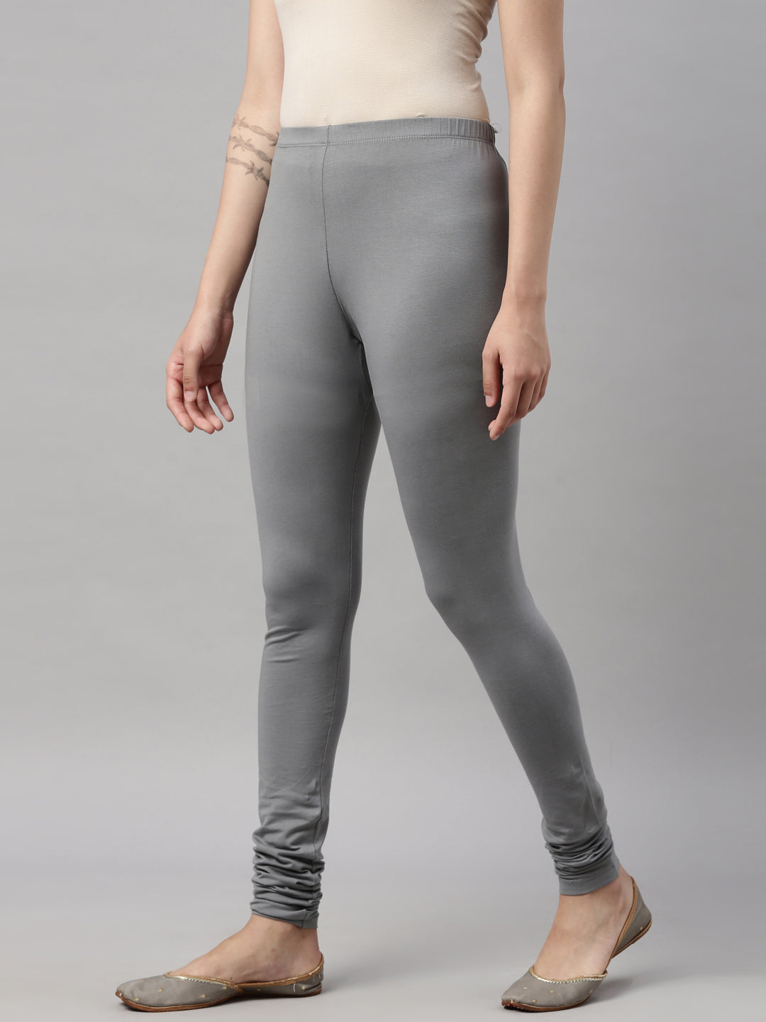 Grey churidar shop leggings