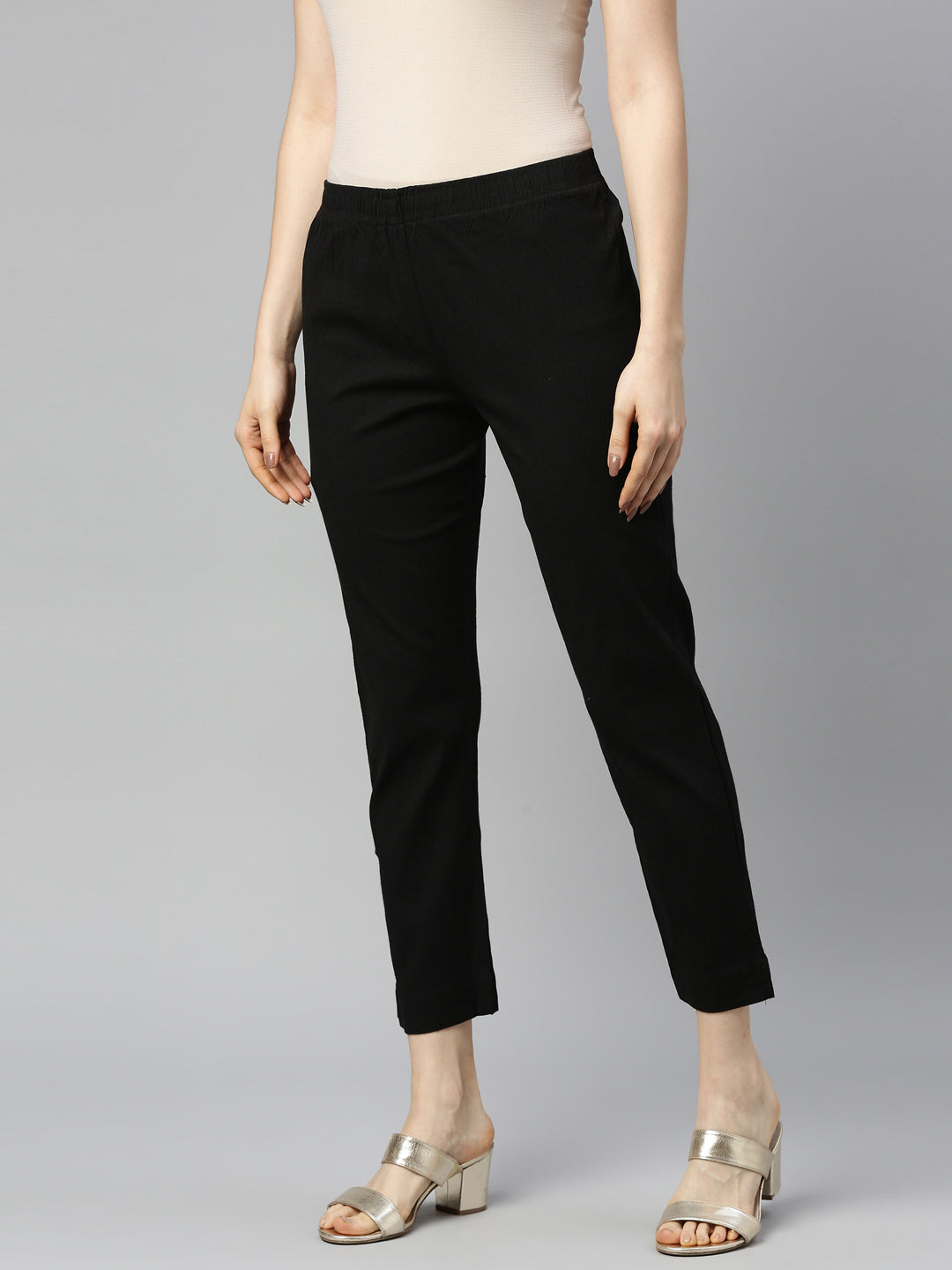 Black cigar shop pants