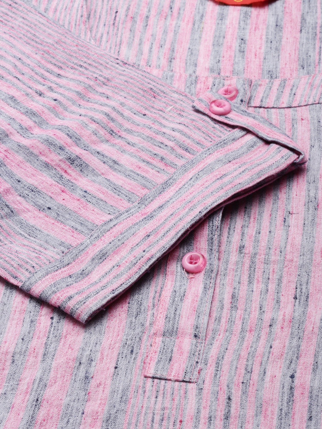 Pink-Colored Maternity Kurta