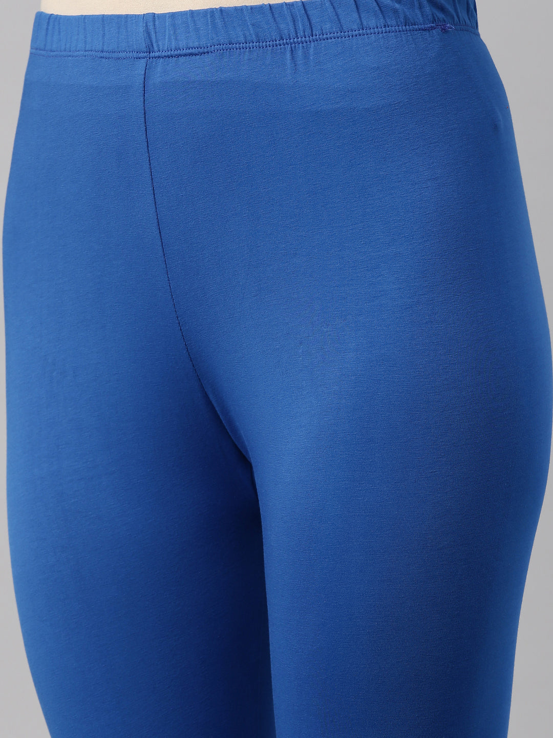 Womens 4 Way Stretch Ankle Leggings - R Blue